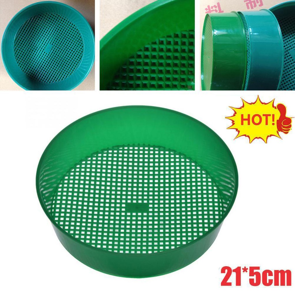 Home Improvement Help - Peneira de jardim de plástico, ferramenta